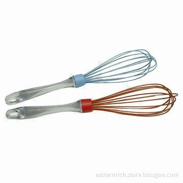 12-inch silicone whisk, PS handle